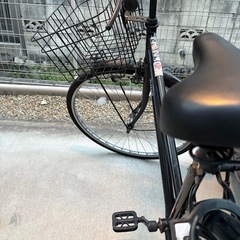 自転車・黒の画像
