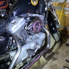 【価格応談可能】ハーレー　2003   XL1200S ETC、キジマキャリア、ベルのヘルメット付 の画像