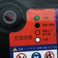 ACデルコM31MFバッテリー&メルテック全自動パルス充電器の画像