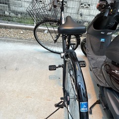 自転車・黒の画像