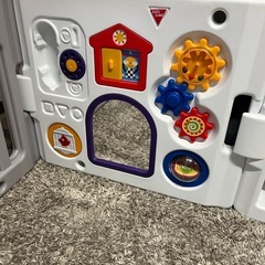 日本育児ベビーサークル8枚セットミュージカルキッズランドDXの画像