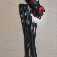 中古　テニス馬鹿ポータブル簡易ネットの画像