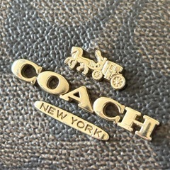 美品コーチミディアムチャーリーリュックバッグパックシグネチャーの画像