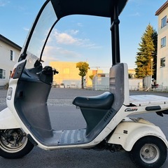 北海道　ホンダ　ジャイロキャノピー　レストアベース 部品取り　鍵、書類あり！の画像
