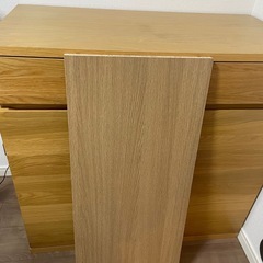 無印良品　キャビネットの画像