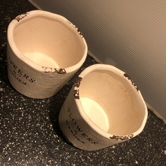 卓上サイズの鉢(2個セット)の画像