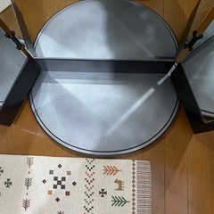 三面鏡　姿見　大塚化学株式会社　グレー　の画像