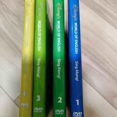 ディズニーの英語システム「シング・アロング！」DVDの画像