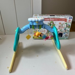 くまのプーさん えらべる回転 6WAYジムにへんしんメリー の画像
