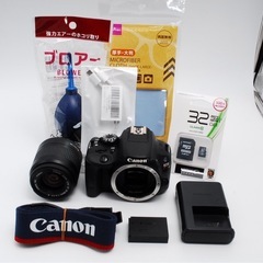 【全国発送】スマホ転送⭐️canon eos kiss X7 すぐ使える付属品多数！初心者向け！ スマホ転送カードリーダー、EF 35mm-80mm 1:4-5.6 Ⅲ レンズつき！デジタル一眼レフカメラ の画像