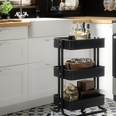 IKEA ワゴン　3段　収納の画像