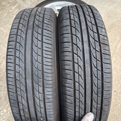 軽自動車に！ダイハツ純正！155/65R14 バリ溝タイヤ2025年製！の画像