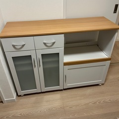 おしゃれ　キッチン棚の画像