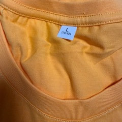 LABUBU ラブブ 半袖 Tシャツ オレンジ Lサイズの画像
