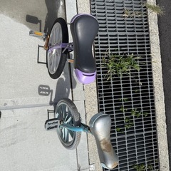 一輪車の画像
