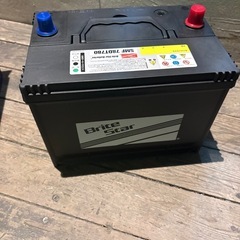 車のバッテリー開封しましたがしましたが新品ですの画像