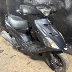 ★支払い総額7.5万円★関東圏内即日配送可能！スズキ アドレスv125S CF4MA 人気のv125入荷しました♪Sタイプ！バッテリー新品！ナックルガード付き！！の画像