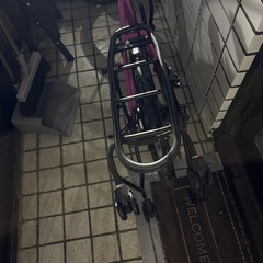 折り畳みチャリの画像