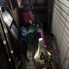 折り畳みチャリの画像