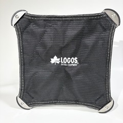 ロゴス 折りたたみイス アウトドア キャンプ 軽量 7075 グレー レッド LOGOS CUBIC CHAIR 椅子 万博の画像