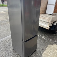北九州市内配送無料　保証付き 2021年製　三菱 冷蔵庫 Pシリーズ マットチャコール MR-P17G-H [168L /2ドア /右開きタイプ]の画像