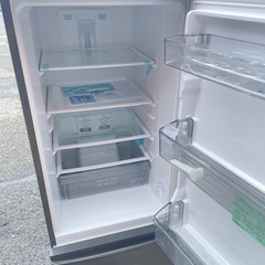 北九州市内配送無料　保証付き 2021年製　三菱 冷蔵庫 Pシリーズ マットチャコール MR-P17G-H [168L /2ドア /右開きタイプ]の画像