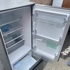 北九州市内配送無料　保証付き 2021年製　三菱 冷蔵庫 Pシリーズ マットチャコール MR-P17G-H [168L /2ドア /右開きタイプ]の画像