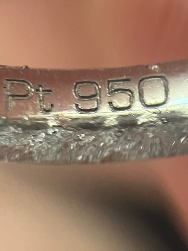 CHAUMET ショーメ ダイヤモンド Pt950 リング 5.2g 19号