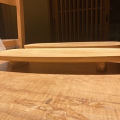 新品オードブル木製皿の画像
