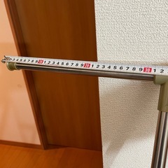 パイプハンガー　ランドリーラック　折りたたみ室内物干し　中古品　の画像