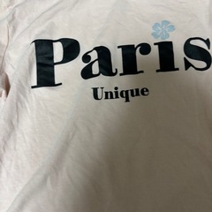 子供服　秋服　女の子　ロングTシャツ　サイズ134cm〜140cmの画像