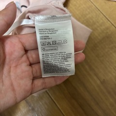 子供服　秋服　女の子　ロングTシャツ　サイズ134cm〜140cmの画像