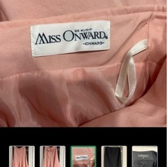 コムサでモード　ONWARDスカート2点の画像