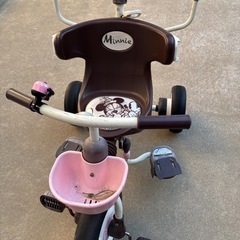 ミニーちゃん三輪車の画像