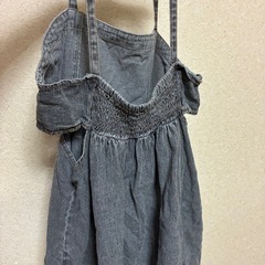 デニム　トップスの画像