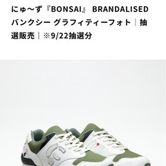 SANGACIOサンガッチョにゅ～ず『BONSAI』 BRANDALISED バンクシー グラフィティーフォトの画像