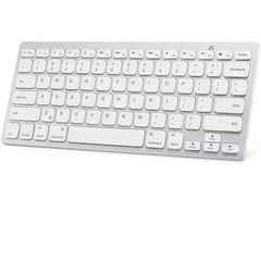 Anker ウルトラスリム Bluetooth ワイヤレスキーボード iOS/Android/Mac/Windows対応/長時間稼働 ホワイト の画像