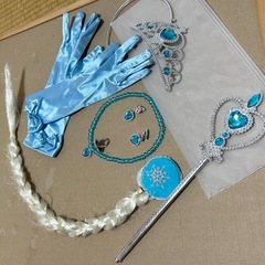 ハロウィン　エルサ　ドレス　なりきりセットの画像