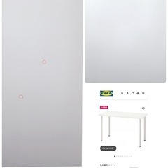 【43型 4KTV】 & 【IKEA 机・イス】&【ニトリ ソファ】の画像