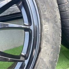 アルミホイール 4本セット 225/45R17 17インチの画像