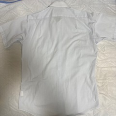 半袖シャツ　ワイシャツ　水色　Mサイズの画像