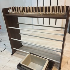 おもちゃ収納ラック（メッセージ下さった方、ありがとうございます。すみません、お受け渡し予定者が決まりました）の画像