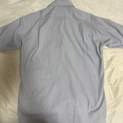 RK  R-KIKUCHI  半袖シャツ　ワイシャツ　水色　Mサイズの画像
