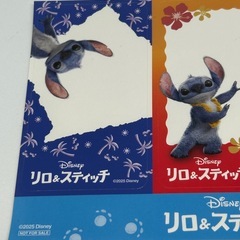リロ&スティッチ　ステッカーの画像