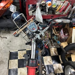 スーパーカブ50 原付　カブ　ばいくバイクの画像