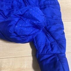 babyGap フード付き　ダウン　ジャンプスーツ 80サイズの画像