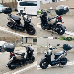 ヤマハビィーウィズ50 BW's50 SA53J 大人お洒落な黒銀カラー♪の画像