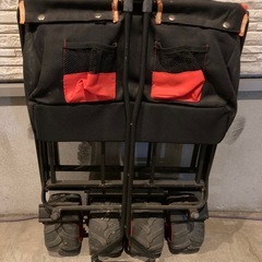 アウトドア ワゴン キャリー カート キャンプ 荷物 運搬 ソロキャン にもの画像