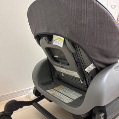  【美品・カバーは洗濯済み】コンビ ホワイトレーベル ネムリラ AUTO SWING BEDi Long EG モカグレー（GL）/ハイローラック 電動スウィング の画像