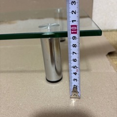 アイリスオーヤマ モニター台 強化ガラス製の画像